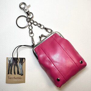 NWT Sacchetto Hot Pink POCO Clip-On Purse by TOKYOBay